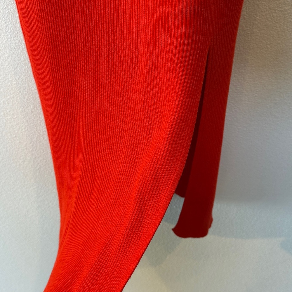 Bar III Sleeveless Red Maxi Dress with V-Neck - Picture 7 of 7